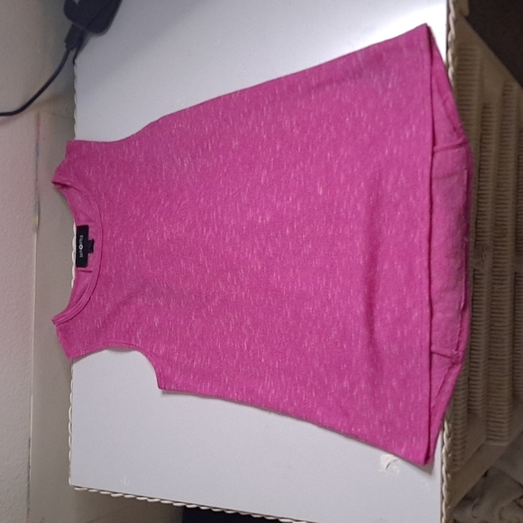 Amy Byer pink tie back tank top - Picture 2 of 4
